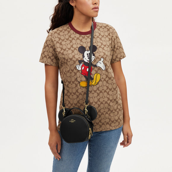 NWT Coach Outlet Disney X Coach Mickey Mouse Ear Bag - Picture 4 of 6